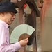 Man in Tōdai-ji temple, Nara