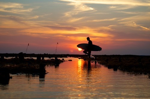 Sunsets in Lembongan island (Bali) by Arnaldo Pellini